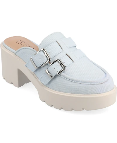 Journee Collection Women's Brydie Platform Mules