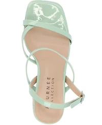 Journee Collection Women's Olivina Espadrille Block Heel Strappy Sandals