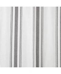 Farmhouse Stripe Yarn Dyed Eco-Friendly Recycled Cotton Window Curtain Panels