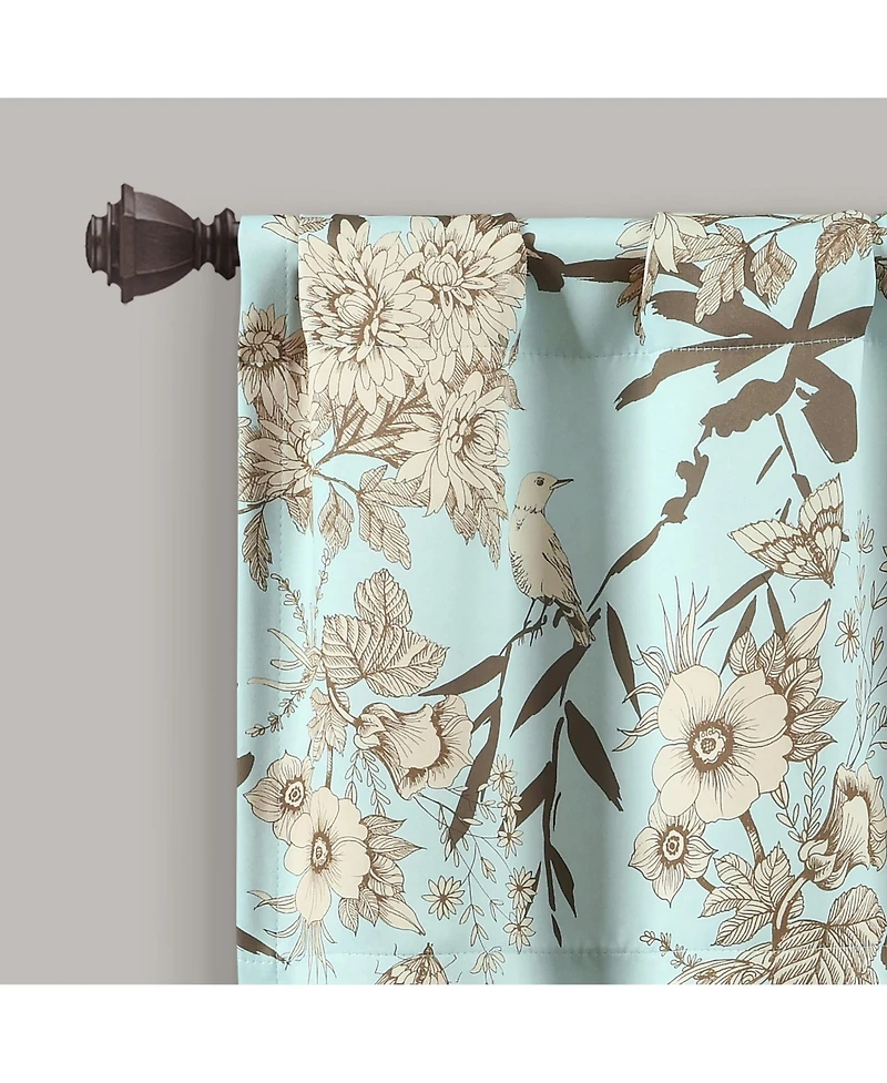 Lush Decor Botanical Garden Light Filtering Valance