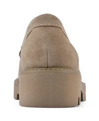 White Mountain Women's Gunner Lug Sole Loafers