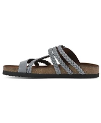 White Mountain Women's Hayleigh Footbed Sandals
