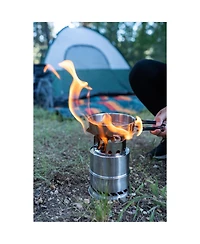 Stansport Stainless Steel Wood Burning Stove - Extra Large