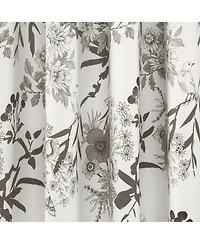 Botanical Garden Light Filtering Window Curtain Panels