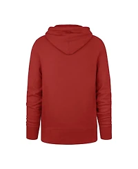 Men's '47 Brand Scarlet San Francisco 49ers Regional Headline Pullover Hoodie