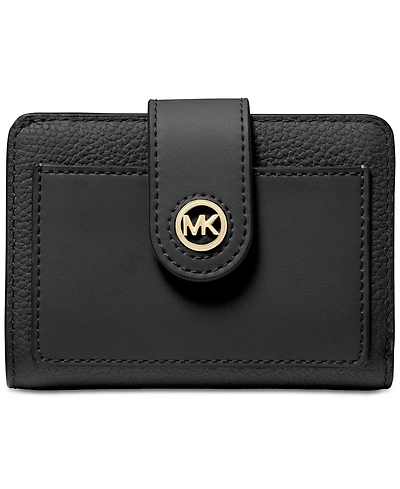 Michael Michael Kors Charm Small Tab Compact Pocket Wallet