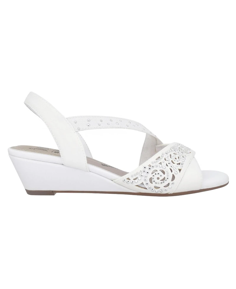 Impo Women's Grace Stretch Wedge Sandals