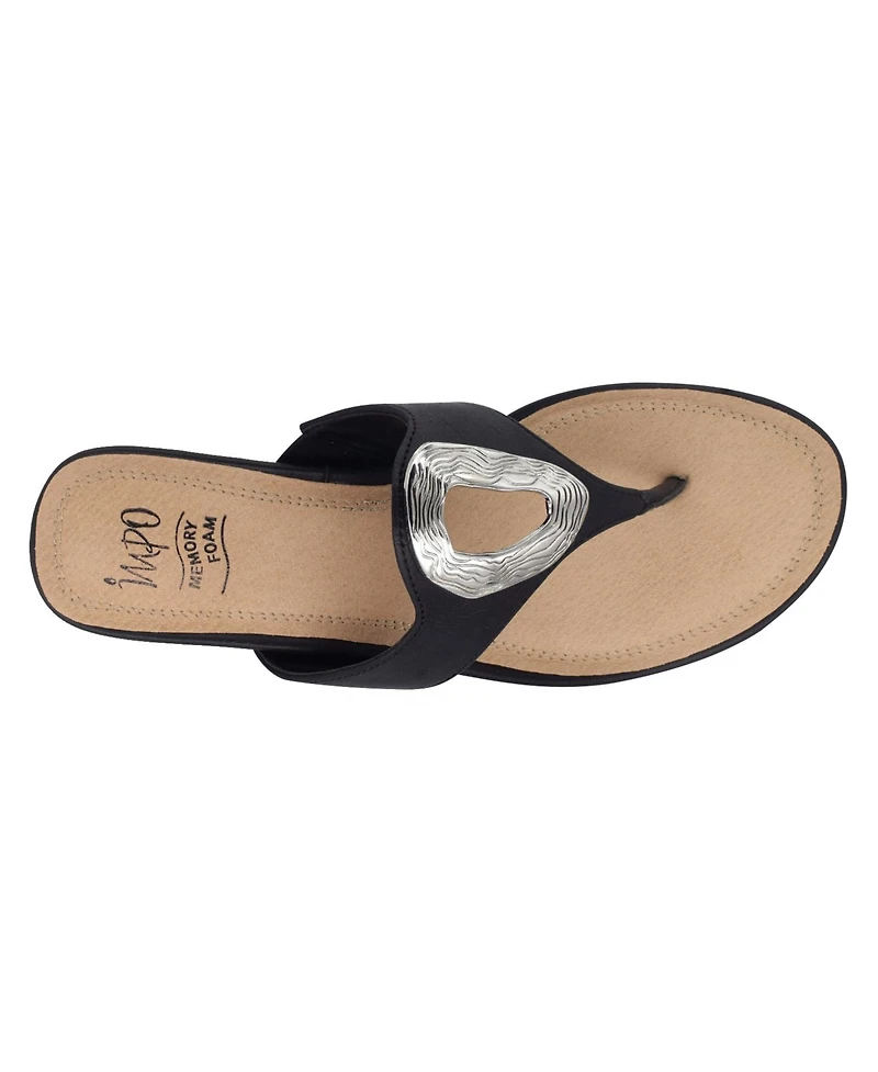 Impo Women's Rosala Ornamented Thong Sandals