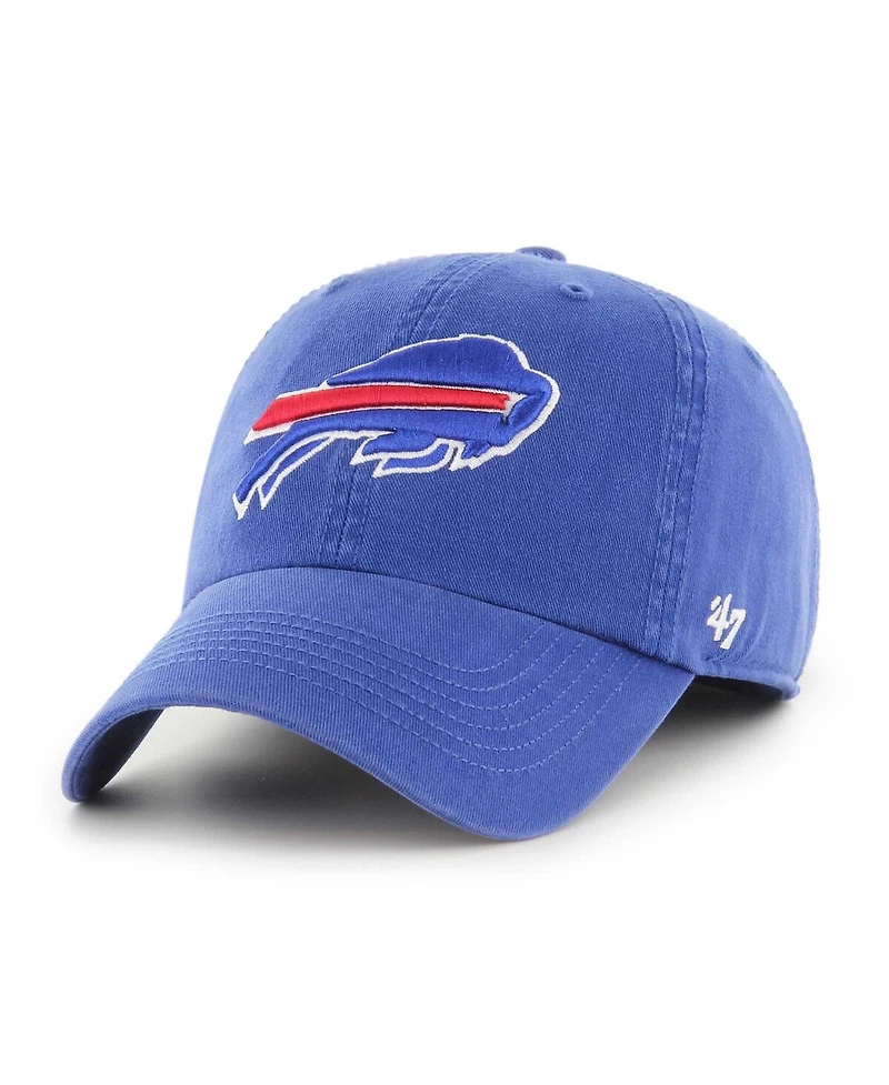 Men's '47 Brand Royal Buffalo Bills Sure Shot Franchise Fitted Hat