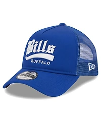 Men's New Era Royal Buffalo Bills Caliber Trucker 9FORTY Adjustable Hat