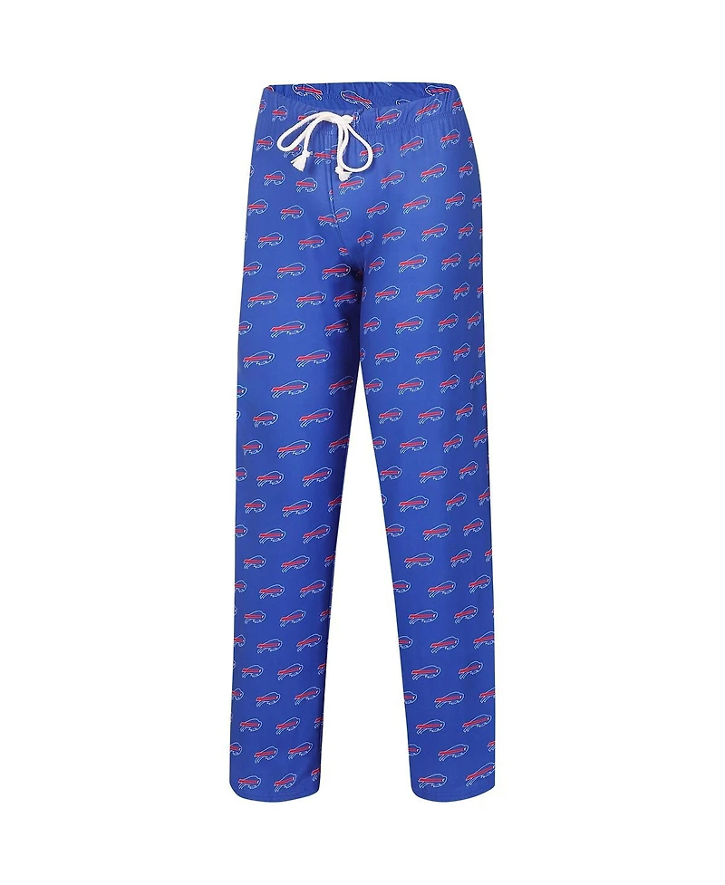Women's Concepts Sport Royal Buffalo Bills Gauge Allover Print Sleep Pants