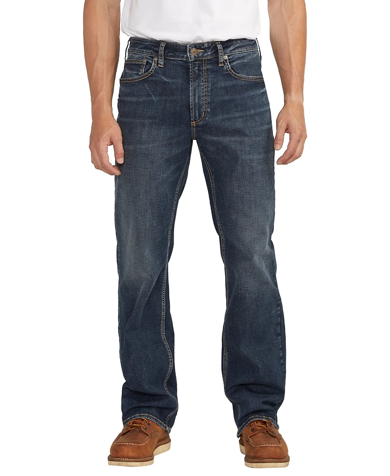 Silver Jeans Co. Men's Zac Relaxed Fit Straight Leg Jeans