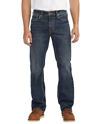 Silver Jeans Co. Men's Zac Relaxed Fit Straight Leg Jeans