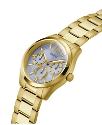 Guess Men's Analog Gold-Tone Stainless Steel Watch 42mm