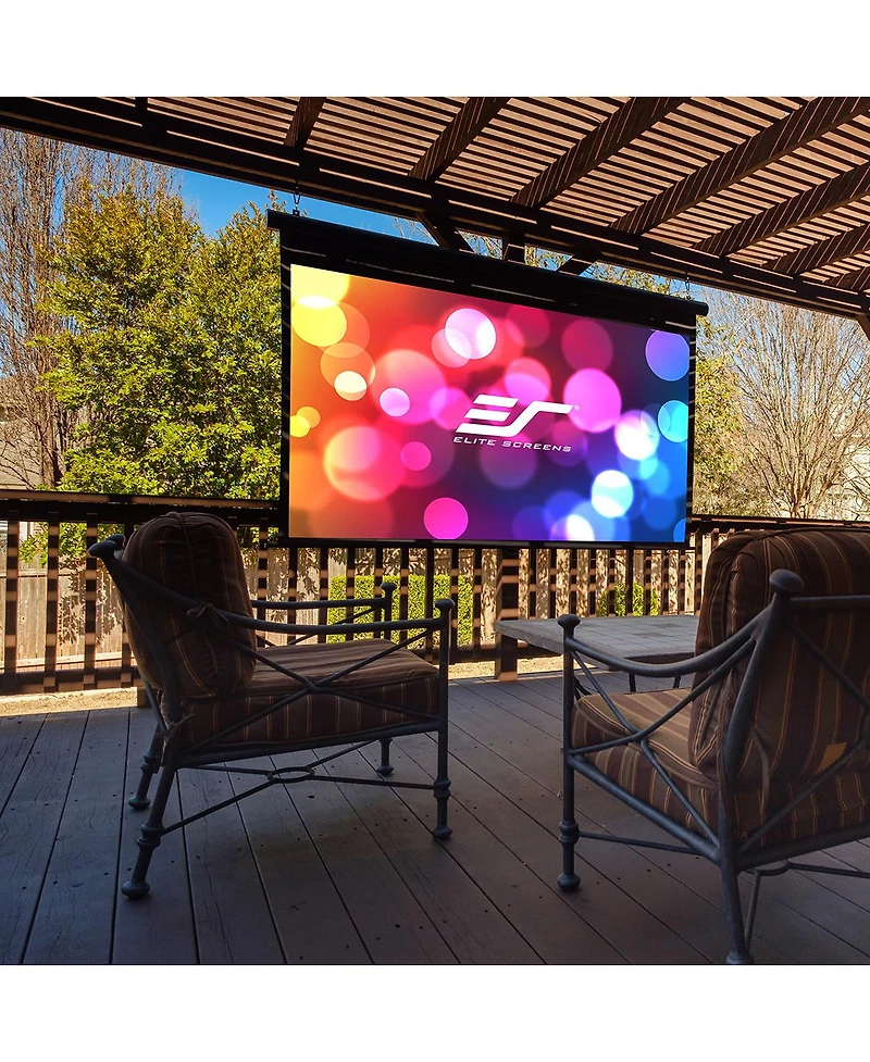 Elite Screens OMS120H2 Yard Master 2 120" CineWhite Outdoor Projector Screen