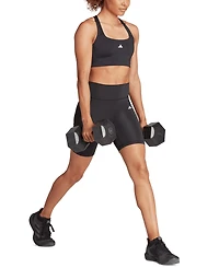 adidas Women's Optime Stash High-Rise Bike Shorts