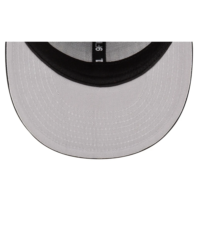 Men's New Era Black San Francisco 49ers 2023 Nfc Champions Locker Room Trophy Collection Low Profile 9FIFTY Snapback Hat