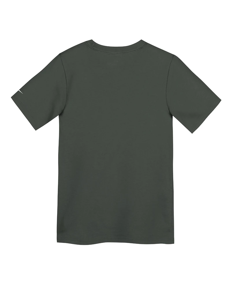 Big Boys and Girls Nike Anthracite San Francisco 49ers 2023 Nfc Champions Locker Room Trophy Collection T-shirt