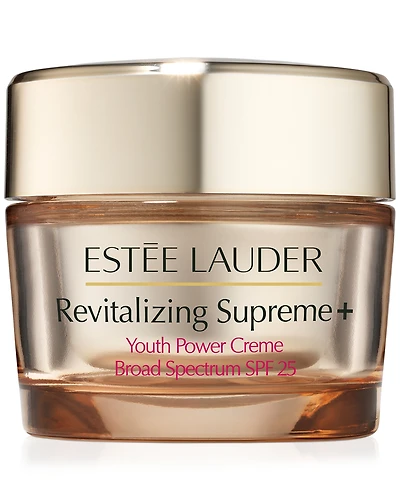 Revitalizing Supreme+ Cream Moisturizer with Hyaluronic Acid & Peptides Spf 25, 2.5 oz
