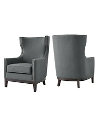Roswell 29" Linen Accent Chair