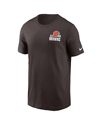 Men's Nike Brown Cleveland Browns Blitz Essential T-shirt