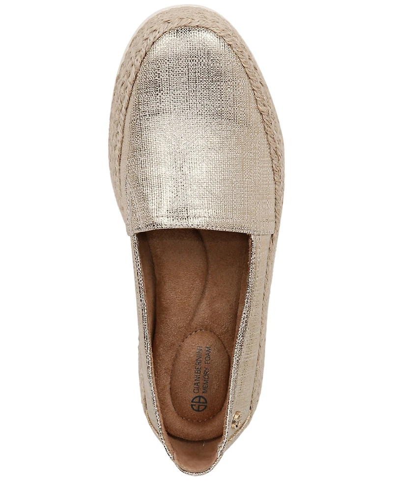 Giani Bernini Women's Archerr Memory Foam Espadrilles, Created for Macy's