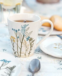 Lenox Wildflowers Mugs, Set of 4