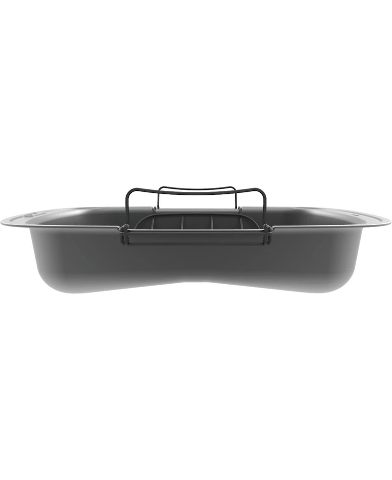 Good Cook Everyday Nonstick Quick-Baste Roasting Pan with Locking Rack