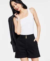 I.n.c. International Concepts Women's High-Rise Denim Shorts