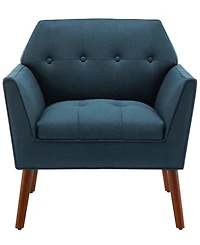Convenience Concepts 30" Polyester Andy Mid Century Modern Accent Lounge Armchair