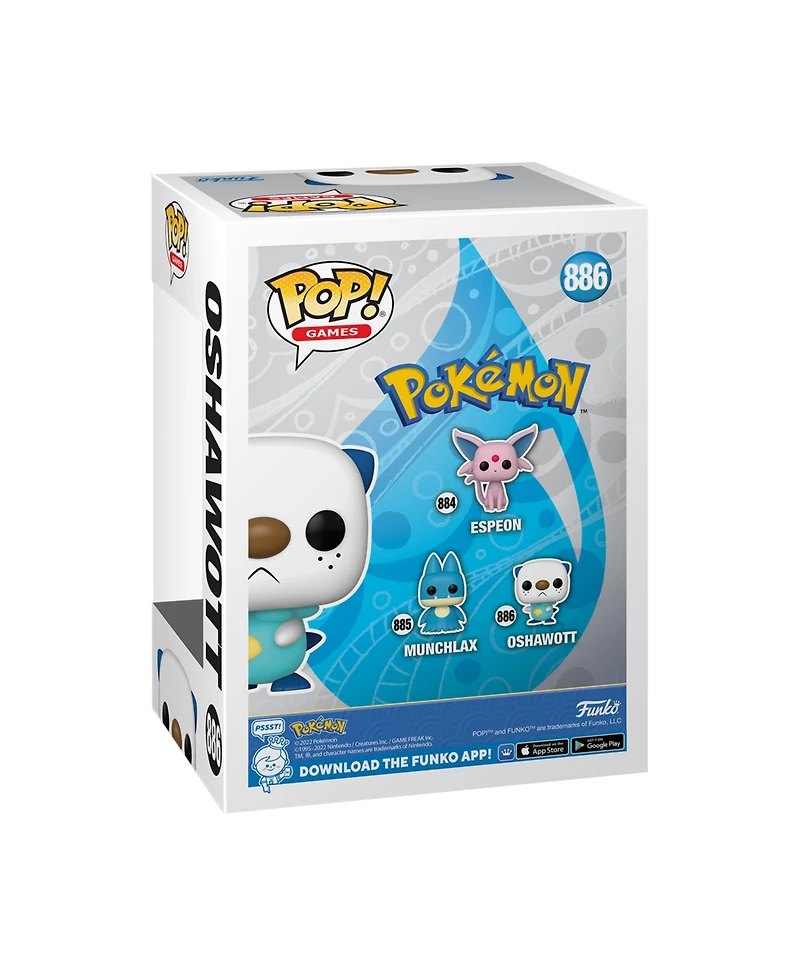 Funko Pop Games Pokemon Oshawott Action Figure