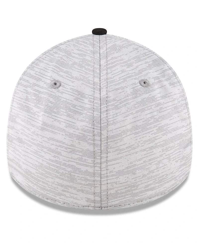 Men's New Era Heather Gray, Black San Francisco 49ers Super Bowl Lviii 39THIRTY Flex Fit Hat
