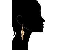 Satin Chili Statement Earrings