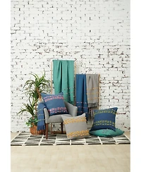 Tabb Boulder Ochre 50" x 60" Throw Blanket