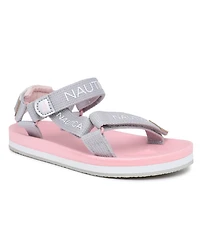 Nautica Little and Toddler Girls Avelino Casual Sandals