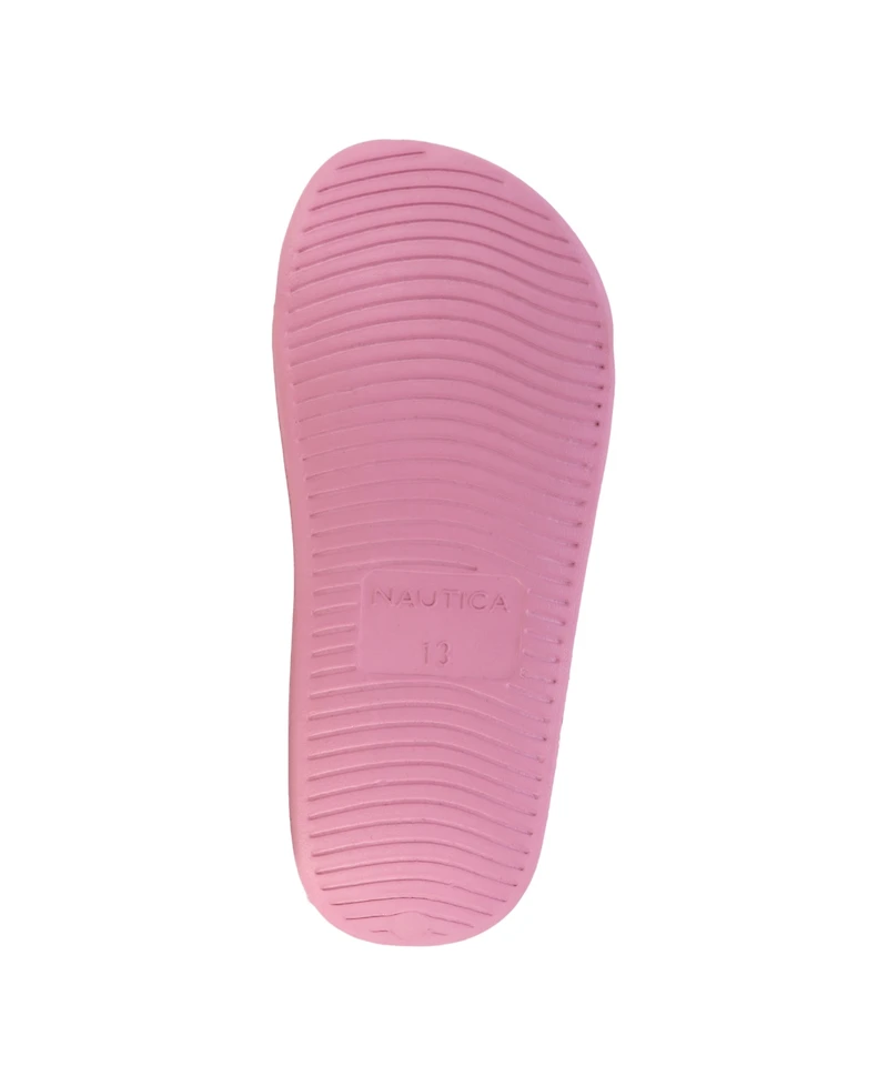 Nautica Little and Big Girls Loch Pool Slip On Slides