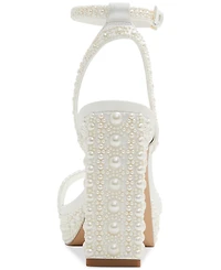 Aldo Women's Lulu Pearl Two-Piece Platform Dress Sandals