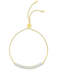 Lab-Grown Opal Rope Link Chain Adjustable Bolo Bracelet (2-1/2 ct. t.w.)