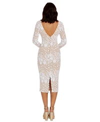 Dress the Population Emery Women's Sequined Bodycon Midi