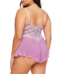Adore Me Plus Odessa Romper Lingerie