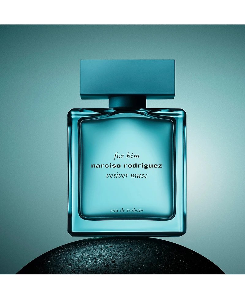 Narciso Rodriguez Men's For Him Vetiver Musc Eau de Toilette Spray, 3.3 oz., A Macy's Exclusive
