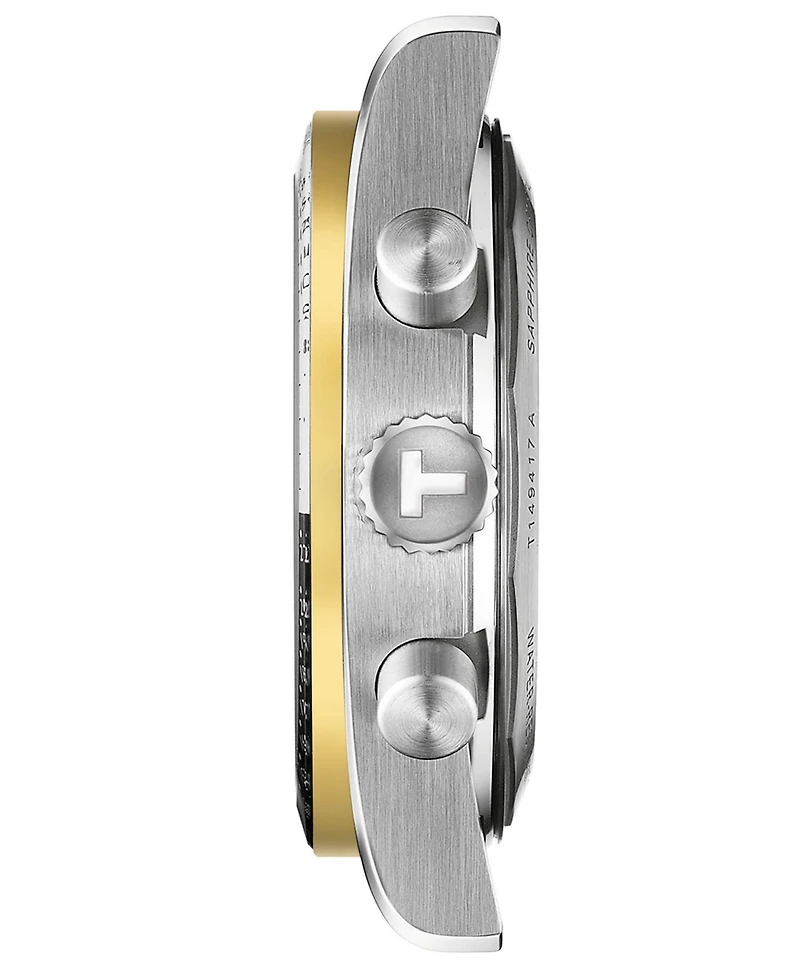 Tissot Men's Swiss Chronograph Prs 516 Two-Tone Stainless Steel Bracelet Watch 40mm