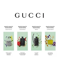 Gucci Mens Guilty Pour Homme Eau De Parfum Fragrance Collection