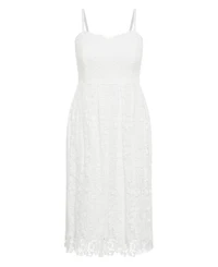 City Chic Women's Scarlet Lace Dress