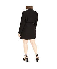 City Chic Plus Tuxedo Twyla Dress