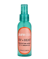 Purecode Uv + Heat Protector Spray With Argan Oil, 3.38 oz.