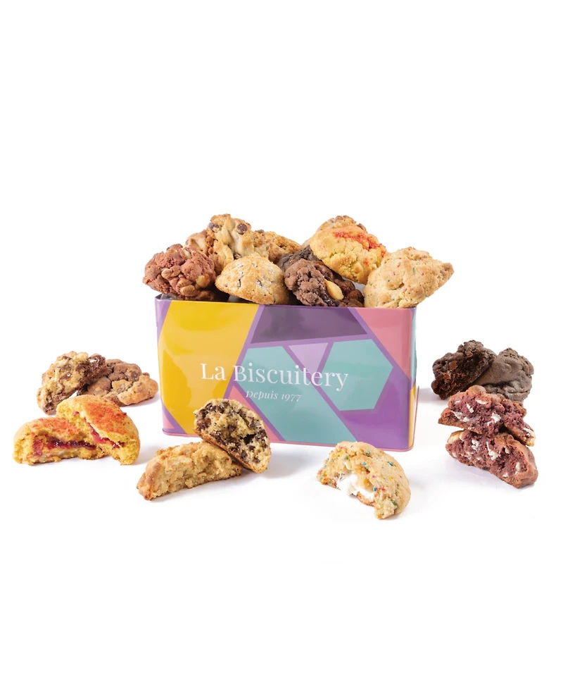 La Biscuitery The Grace's Cookie Gift Tin Box, 12 Piece