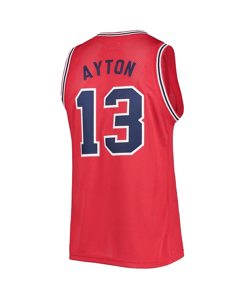 Men's Original Retro Brand Deandre Ayton Red Arizona Wildcats Commemorative Classic Basketball Jersey