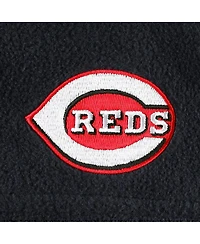 Men's Columbia Black Cincinnati Reds Steens Mountain Full-Zip Jacket