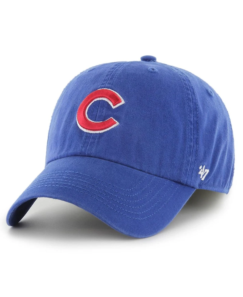 Men's '47 Brand Royal Chicago Cubs Franchise Logo Fitted Hat